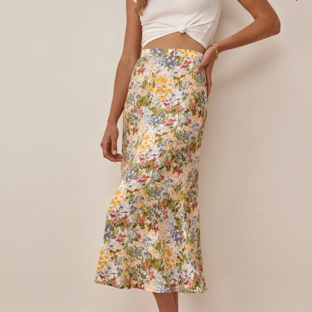 Reformation Bea Midi Skirt